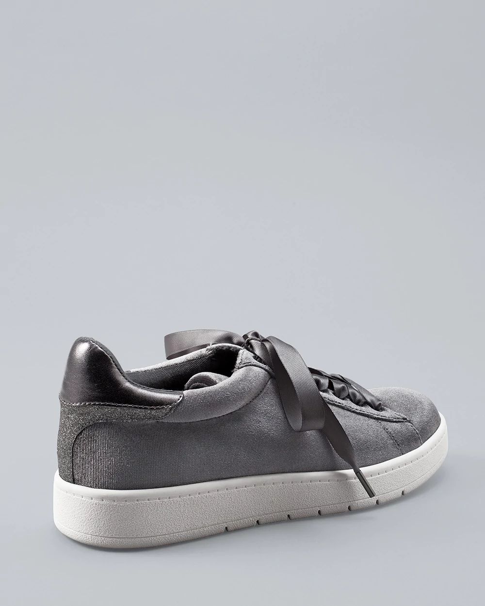WHBM Kicks Velvet Sneakers